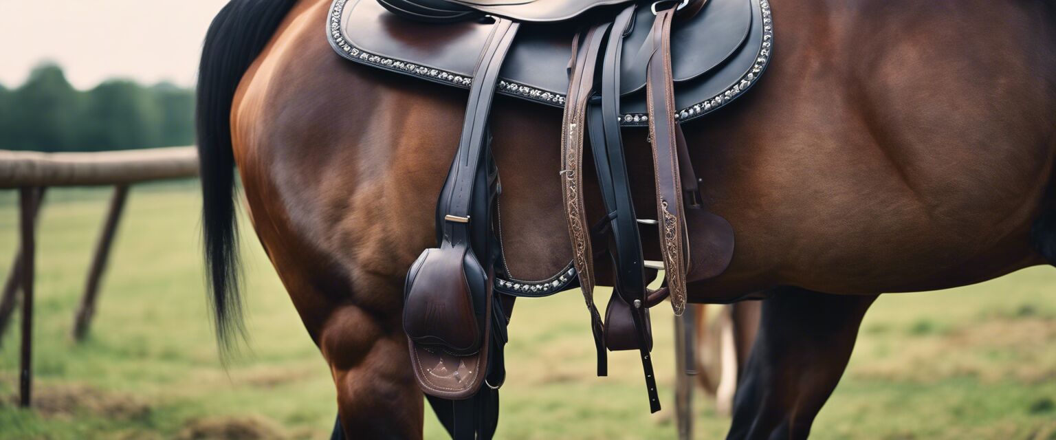 Proper fit of horse saddle