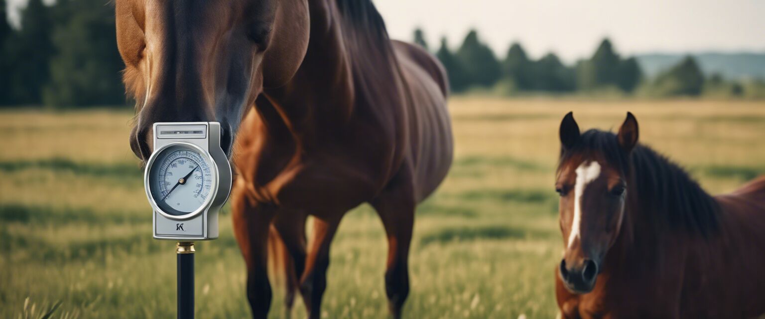 Horse monitoring health